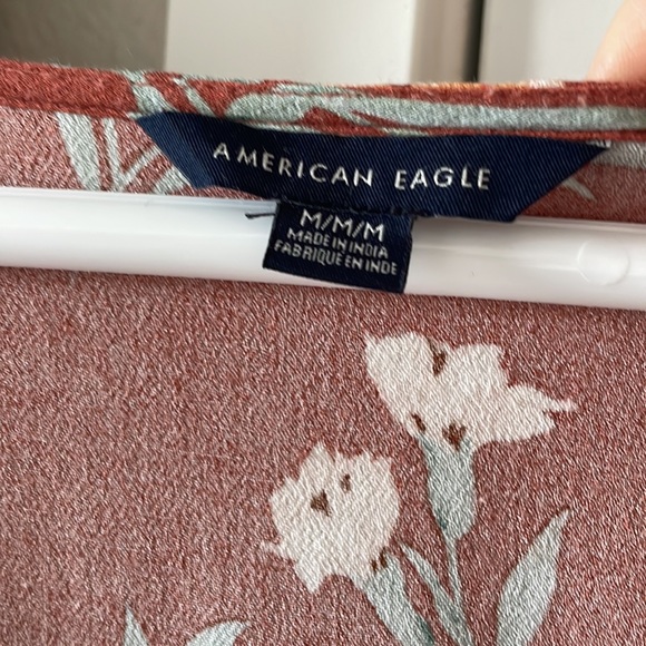 American Eagle Floral Print Top - Picture 3 of 7
